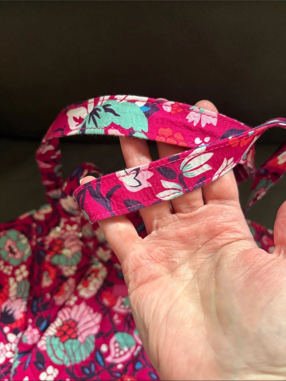 Vera Bradley Glenna bag in bloom berry